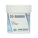 DeBa Pharma Vitamine D3-3000 IU 75 Mcg Softgels 120SG DeBa Pharma Vitamine D3-3000 IU 75 Mcg Softgels 120SG