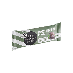 Raw Organic Sports Protein Bar Cocoa 47GR