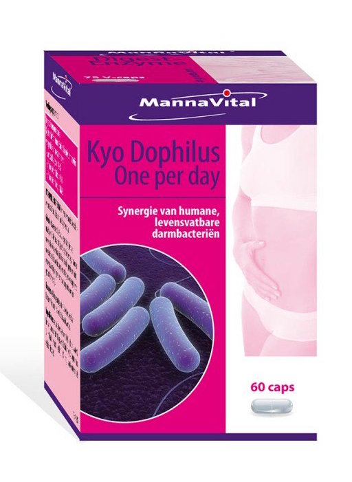 MannaVital Kyo Dophilus One Per Day Capsules afbeelding 1