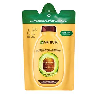 Garnier Deep Nutrtition Shampoo Avocado Oil Dry Wavy Curly Hair 250ML