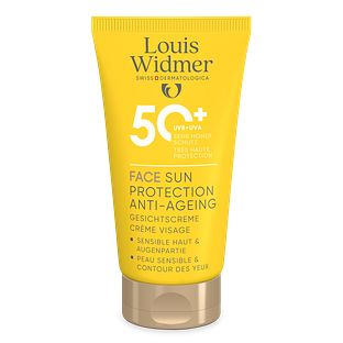 Louis Widmer Face Sun Protection Anti-Ageing 50+ Zonder Parfum 50ML Louis Widmer Face Sun Protection Anti-Ageing 50+ Zonder Parfum 50ML