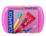 Curaprox Travel Set Roze 1ST