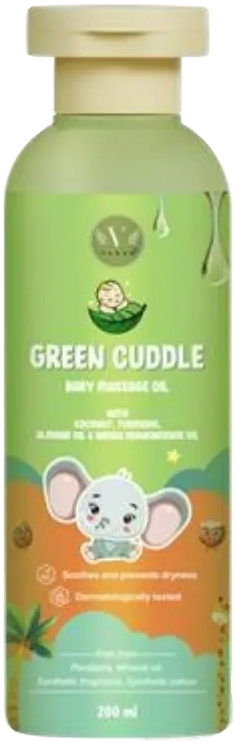 Vanan Green Cuddle Baby Massage Oil