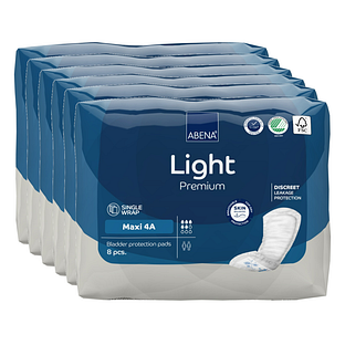 ABENA Light Premium Maxi 4A Inlegverband - Multiverpakking 6x8ST ABENA Light Premium Maxi 4A Inlegverband - Multiverpakking 6x8ST