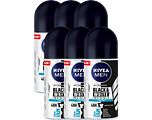 Nivea Men Nivea Black & White Fresh Invisible Anti-transpirant Multiverpakking 6x50ML
