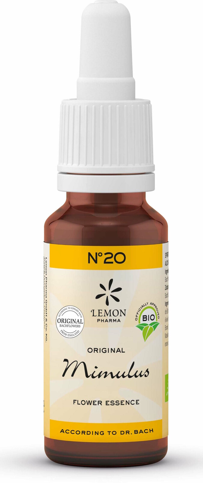 Lemon Pharma Bach NO.20 Mimulus