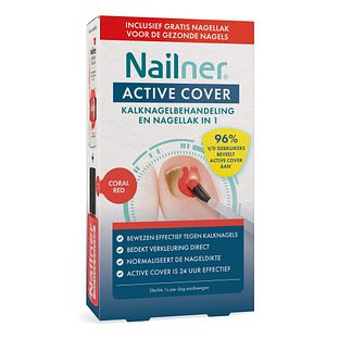 Nailner Active Cover Coral Red 34ML