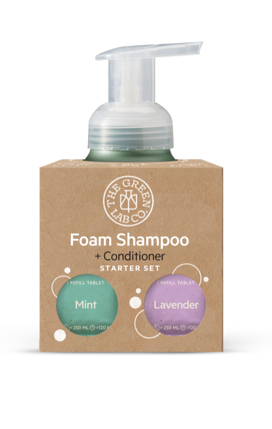 The Green Lab Co. Starter Set Shampoo Tabletten Lavender & Munt