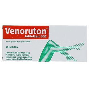 Venoruton 500mg Tabletten 30TB Venoruton 500mg Tabletten 30TB