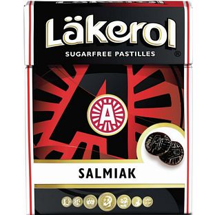 Lakerol Salmiak Suikervrij Pastilles 23GR Lakerol Salmiak Suikervrij Pastilles 23GR
