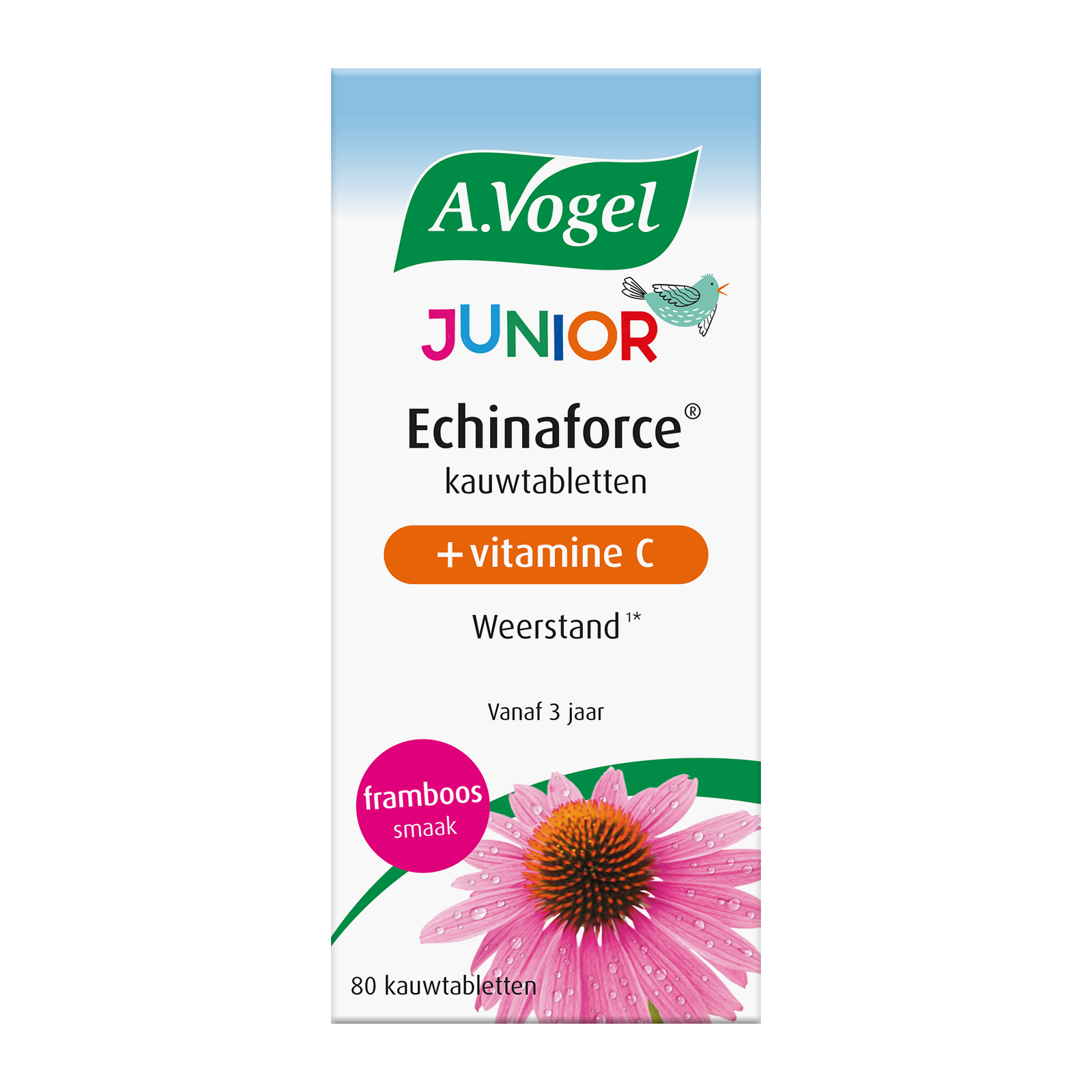 A.Vogel Echinaforce Junior met Vitamine C Kauwtabletten afbeelding