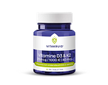 Vitakruid Vitamine D3 & K2 25mcg/1000IE/40mcg Tabletten 90TB