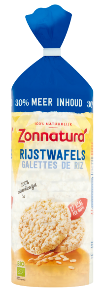 Zonnatura Rijstwafels Naturel afbeelding