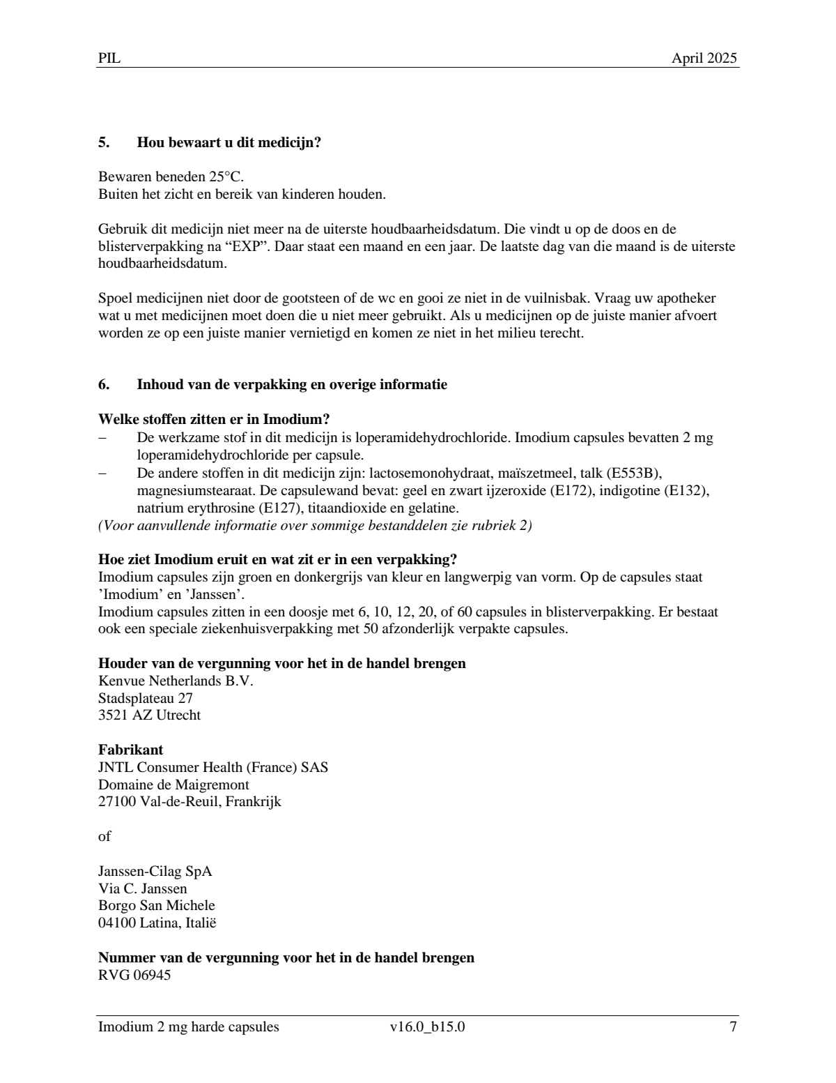 Capsules 2mg afbeelding van document #7, leaflet