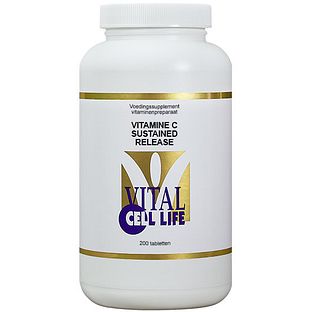 Vital Cell Life Vitamine C Sustained Release Tabletten 200TB Vital Cell Life Vitamine C Sustained Release Tabletten 200TB