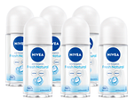 Nivea Fresh Natural Roll-on Voordeelverpakking 6x50ML