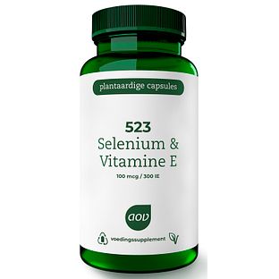 AOV 523 Selenium & Vitamine E Vegacaps 60CP