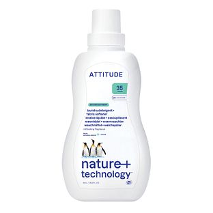 Attitude Ecologisch 2 in 1 Laundry Detergent + Fabric Softener 1040ML
