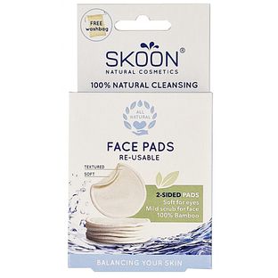 Skoon Re-Usable Face Pads 7ST