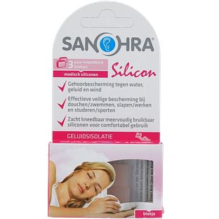 Sanohra Oordopjes Silicone 3PR