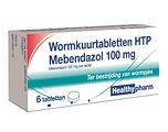 Healthypharm Mebendazol Wormkuurtabletten 6TB Healthypharm Mebendazol Wormkuurtabletten 6TB