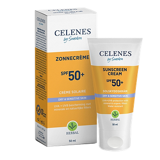 Celenes by Sweden Celenes Zonnecrème Sensitive SPF50+ 50ML