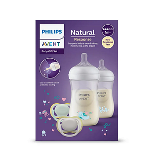 Avent Nutural Response Starterset 2x Fles & Fopspeen 1ST
