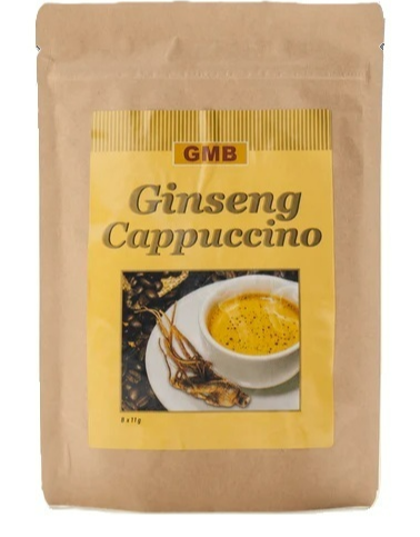 GMB Ginseng Cappuccino Oploskoffie afbeelding