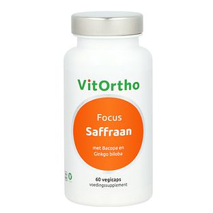 VitOrtho Saffraan Focus Capsules 60CP VitOrtho Saffraan Focus Capsules 60CP