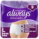 Always Discreet Incontinentie Broekjes Maat L 9ST Always Discreet Incontinentie Broekjes Maat L 9ST