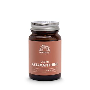 Mattisson HealthStyle Vegan Astaxanthine 4mg Capsules 60VCP