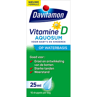 Davitamon Aquosum Vitamine D 25ML Davitamon Aquosum Vitamine D 25ML