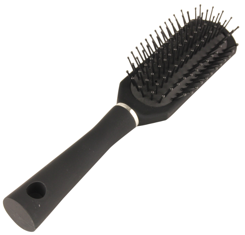 Hair Mode Haarborstel Ovaal Klein Zwart afbeelding 1