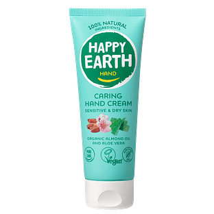 Happy Earth 100% Natural Caring Handcream 75ML Happy Earth 100% Natural Caring Handcream 75ML