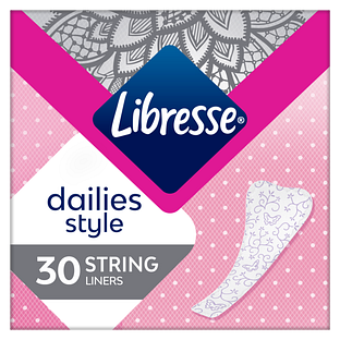 Libresse Dailies Style String Inlegkruisjes 30ST