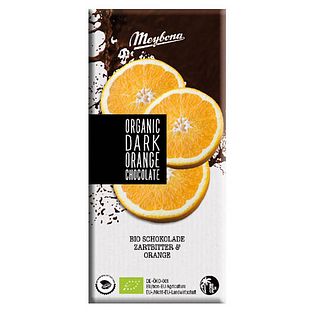 Meybona Organic Dark Orange Chocolate 100GR