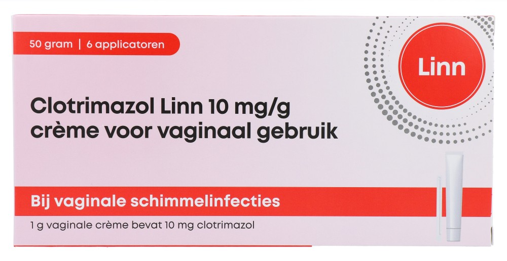Linn Clotrimazol 10mg/g Vaginale Crème kopen