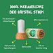 Happy Earth 100% Natural Crystal Deo Unscented Plastic Free 90GR