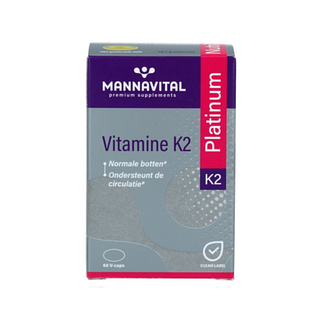 MannaVital Vitamine K2 Platinum Capsules 60VCP