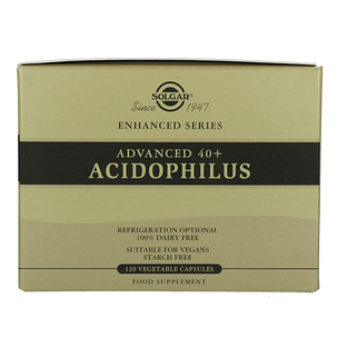 Solgar Advanced 40+ Acidophilus Capsules 120VCP