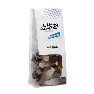 de Bron Cola Gums Suikervrij 90GR de Bron Cola Gums Suikervrij 90GR