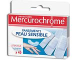 Mercurochrome Pleister Gevoelige Huid 40ST Mercurochrome Pleister Gevoelige Huid 40ST
