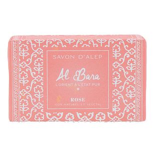 Al Bara Aleppo Zeep Rozenbloesem 100GR Al Bara Aleppo Zeep Rozenbloesem 100GR