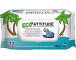 Attitude Eco 100% Biodegradable Wipes 72ST