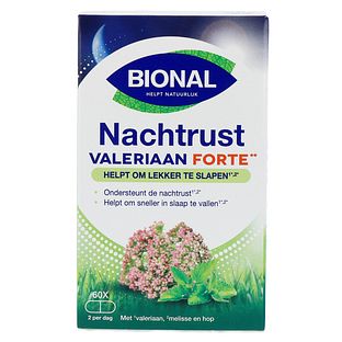 Bional Nachtrust Valeriaan Forte Capsules 60CP