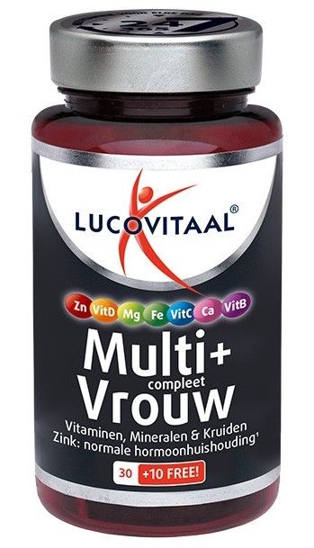 Lucovitaal Multi+ Compleet Vrouw Tabletten 40TB