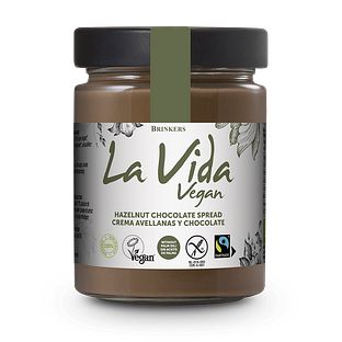 La Vida Vegan Hazelnoot Chocolade Pasta 270GR