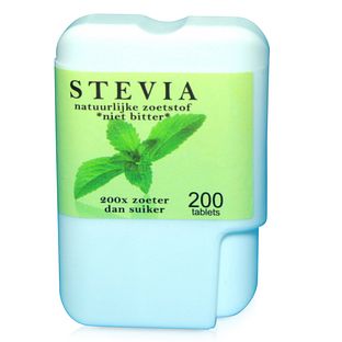 Beautylin Stevia Niet Bitter Dispenser Tabletten 200ST