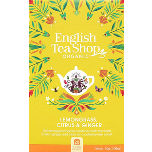English Tea Shop Lemongrass Ginger Citrus 20ZK
