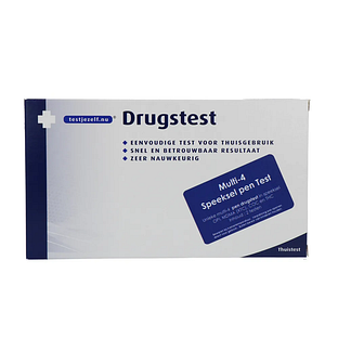 Testjezelf.nu Drugstest Multi-4 Speeksel Pen Test 2ST
